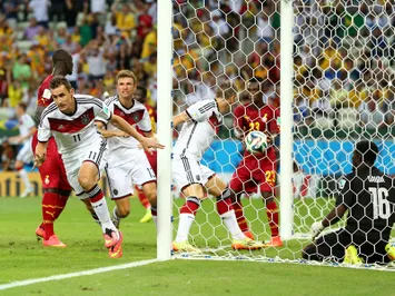 Сборные Германии и Ганы сыграли вничью