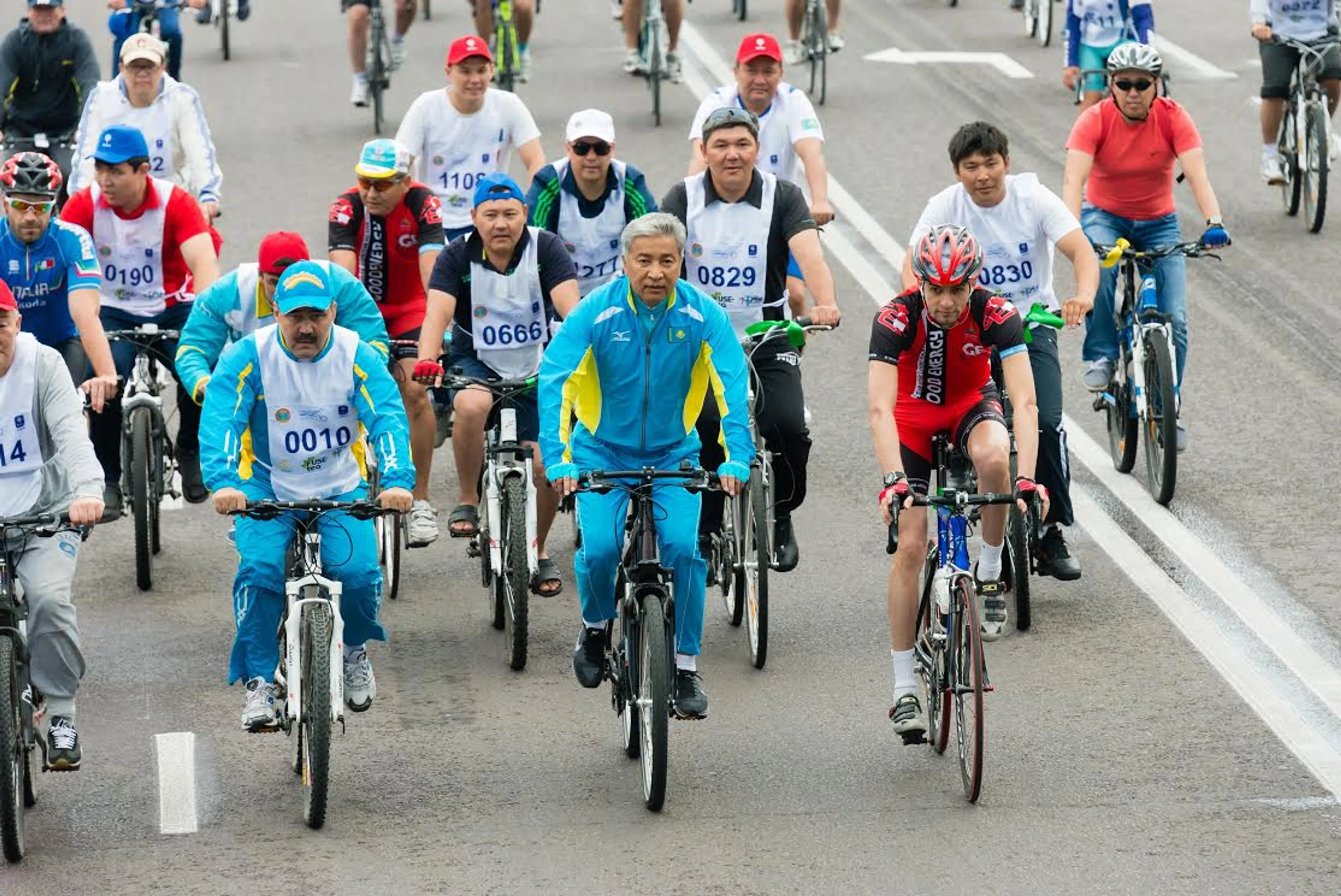 Капитал - Велопробег с участием Имангали Тасмагамбетова пройдет в Астане в воскресенье