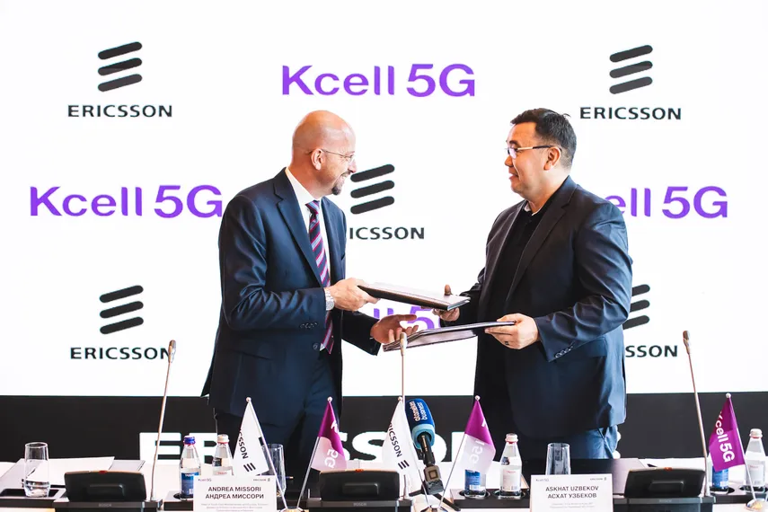 Капитал - Kcell и Ericsson намерены ускорить цифровую трансформацию Казахстана