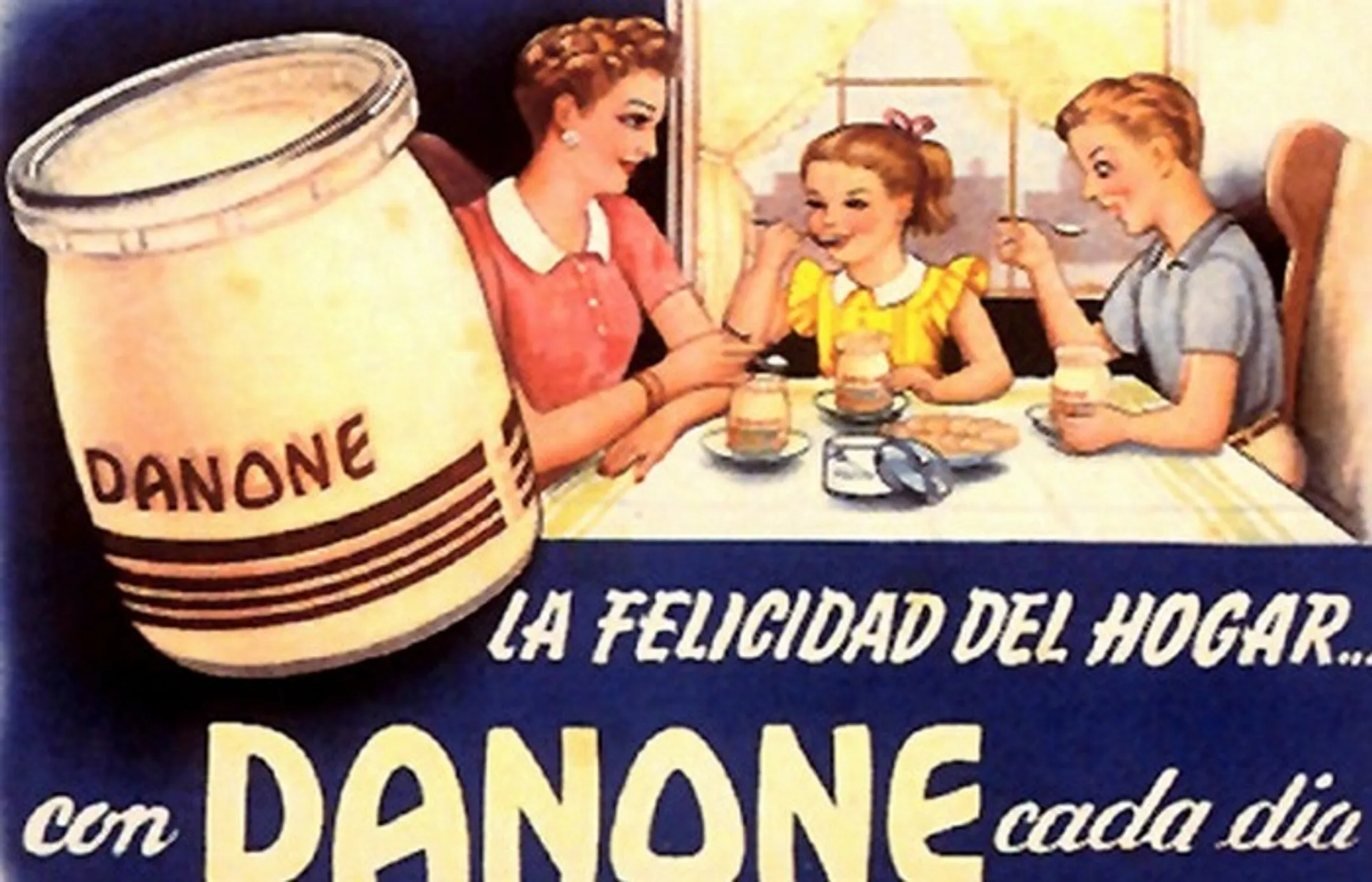 Реклама йогурта Danone