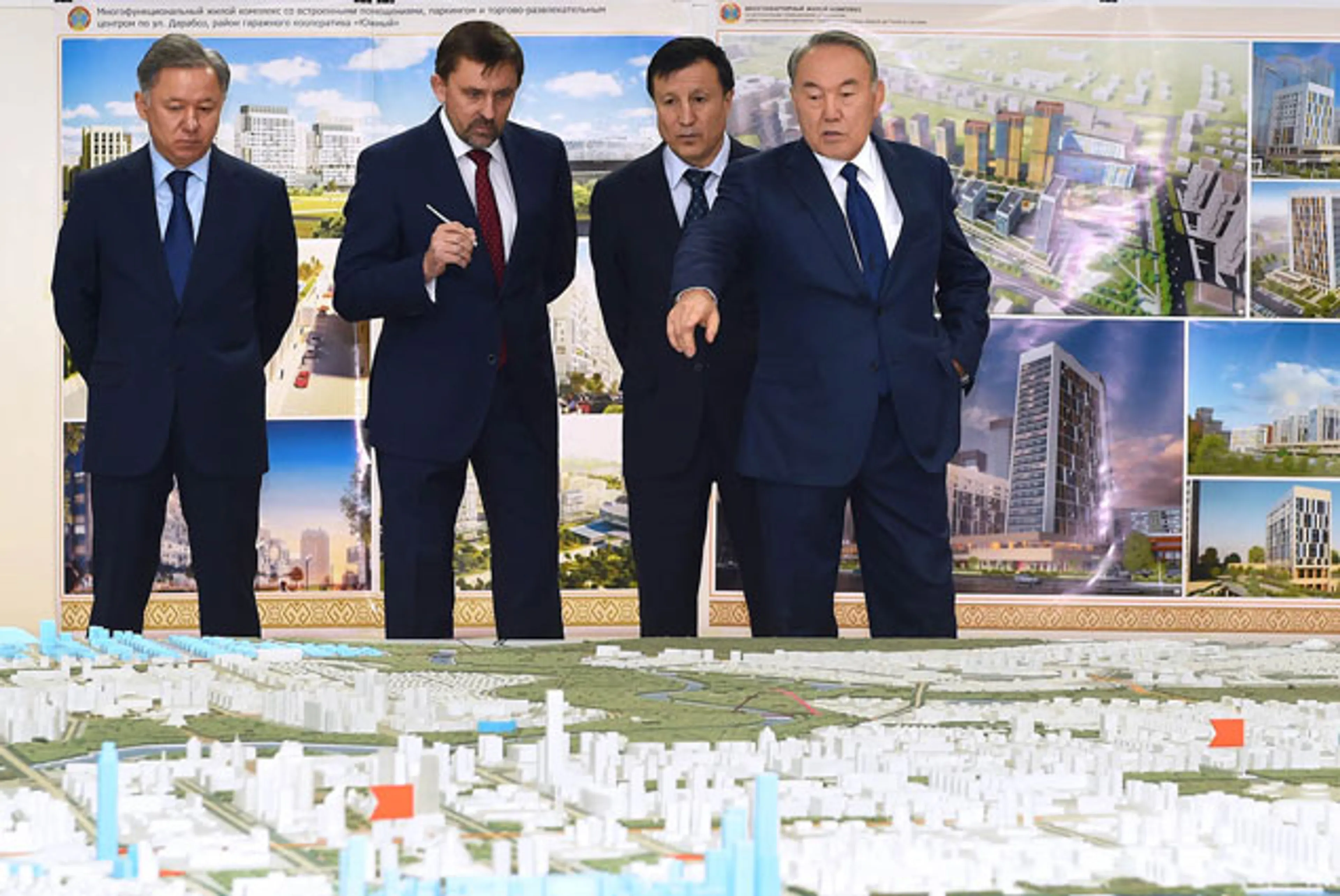 Капитал - Нурсултану Назарбаеву рассказали о застройке и развитии Астаны