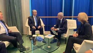 Капитал - Касым-Жомарт Токаев провел переговоры с президентом Австрии