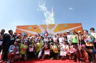 Капитал - В  Актобе международный марафон собрал 2,5 млн тенге