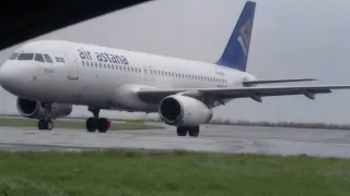 Капитал - Самолет Эйр Астаны выкатился за пределы взлетно-посадочной полосы