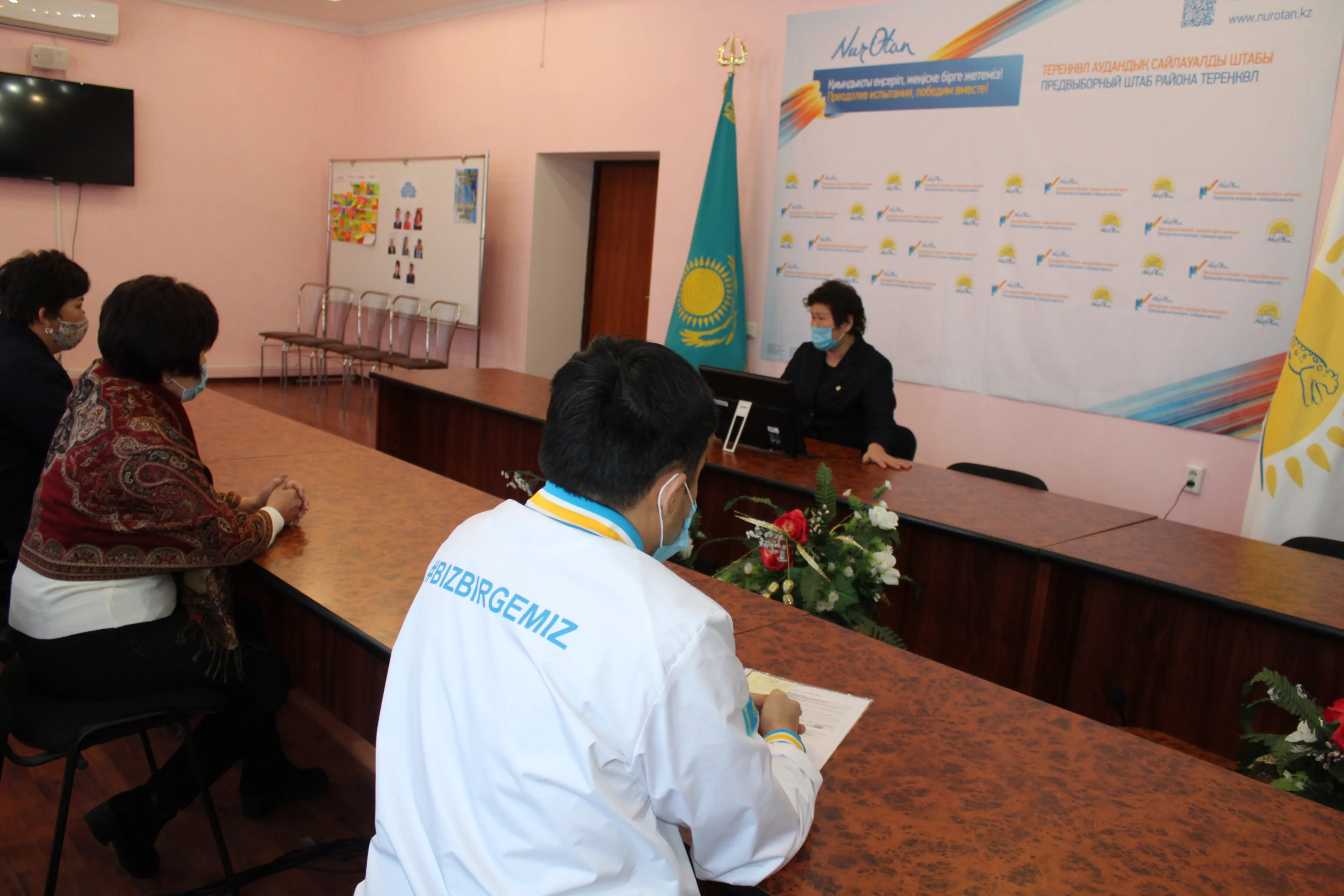 Капитал - В районе Тереңкөл подвели итоги предвыборной агитации партии «Nur Otan»