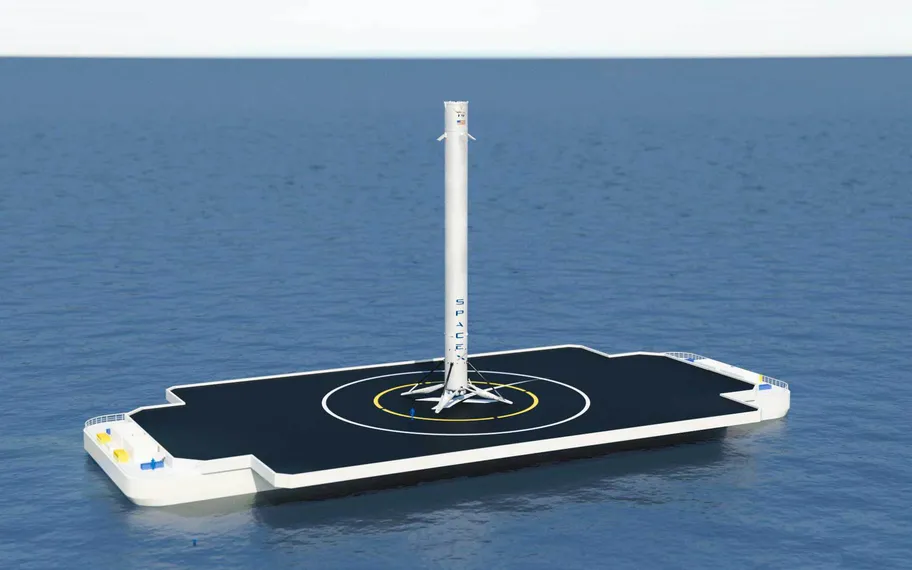 Капитал - Посадка возвращаемой ступени Falcon 9 окончилась неудачей