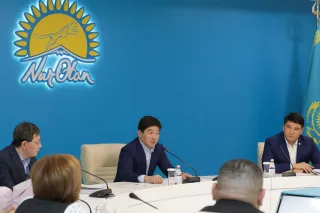 Капитал - Бауыржан Байбек встретился с представителями сёл и аулов