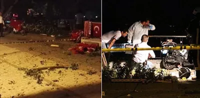 Во время митинга в Анталье произошел взрыв