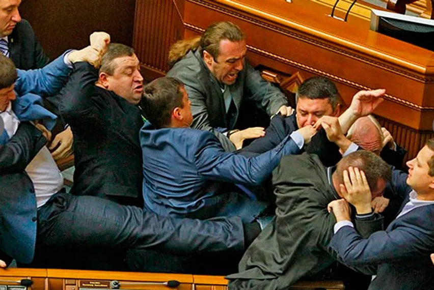 Капитал - В Верховной Раде подрались депутаты