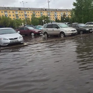 Капитал - В Астане за полдня выпала месячная норма осадков