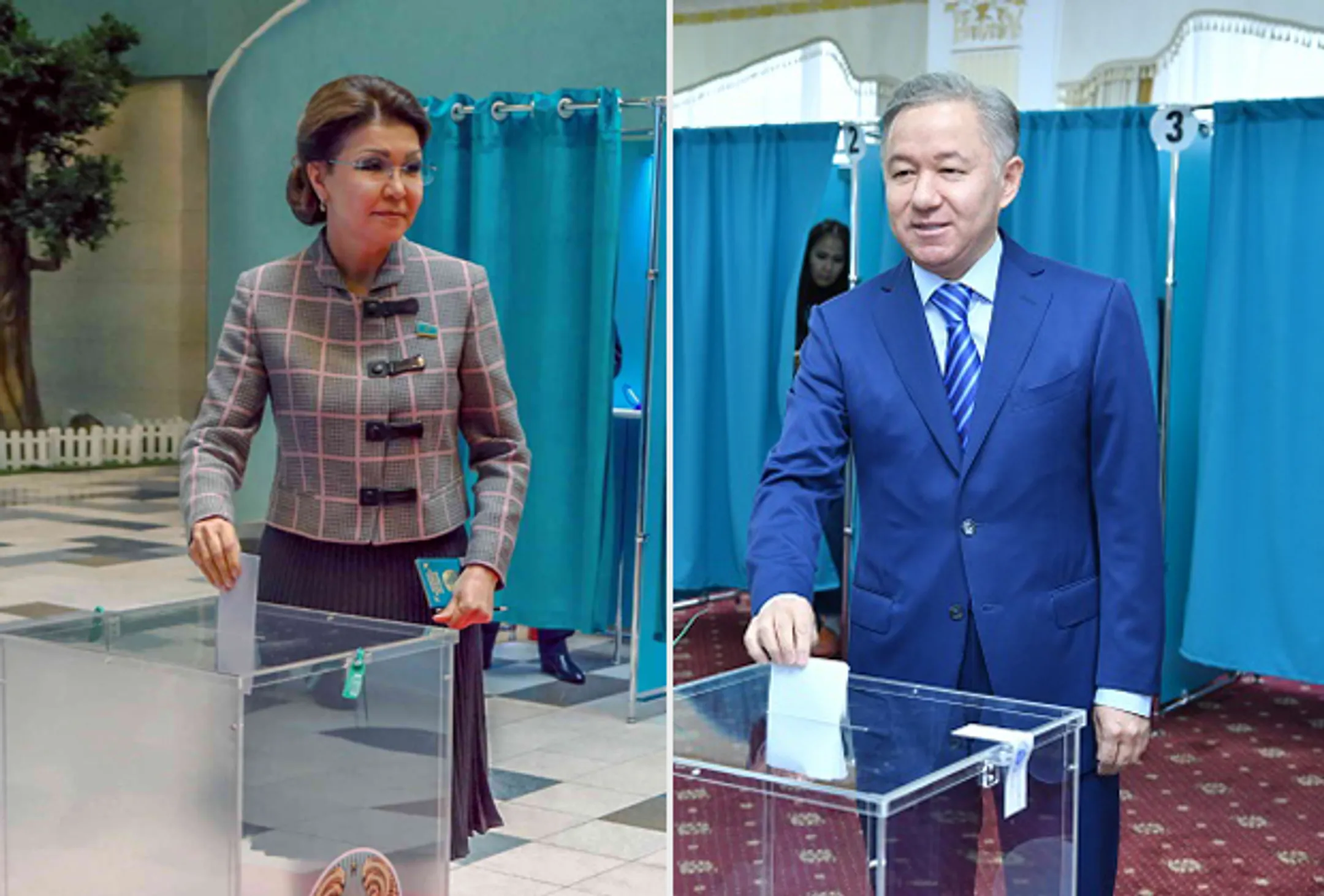 На выборах проголосовали Дарига Назарбаева и Нурлан Нигматулин - Image Kapital.kz