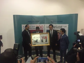 Капитал - Марка с изображением президента РК поступила в продажу в ОАЭ