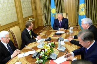 Капитал - Президент РК встретился с председателем Госдумы России