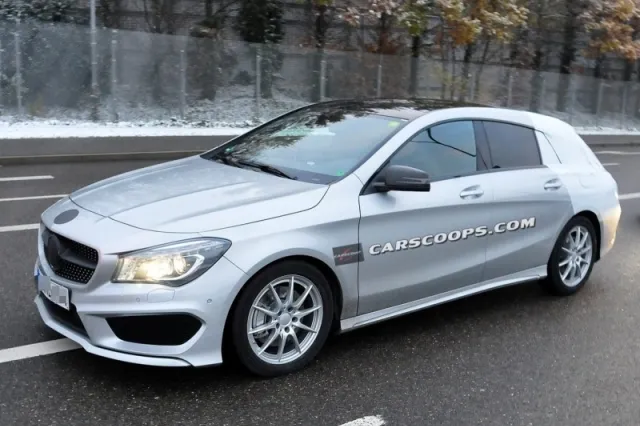 Mercedes-Benz тестируют CLA Shooting Brake