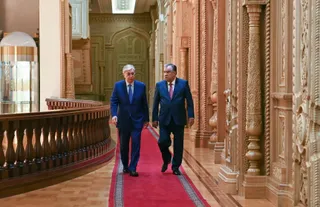 Капитал - Касым-Жомарт Токаев встретился с Эмомали Рахмоном