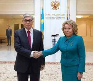 Касым-Жомарт Токаев встретился в Москве с Валентиной Матвиенко