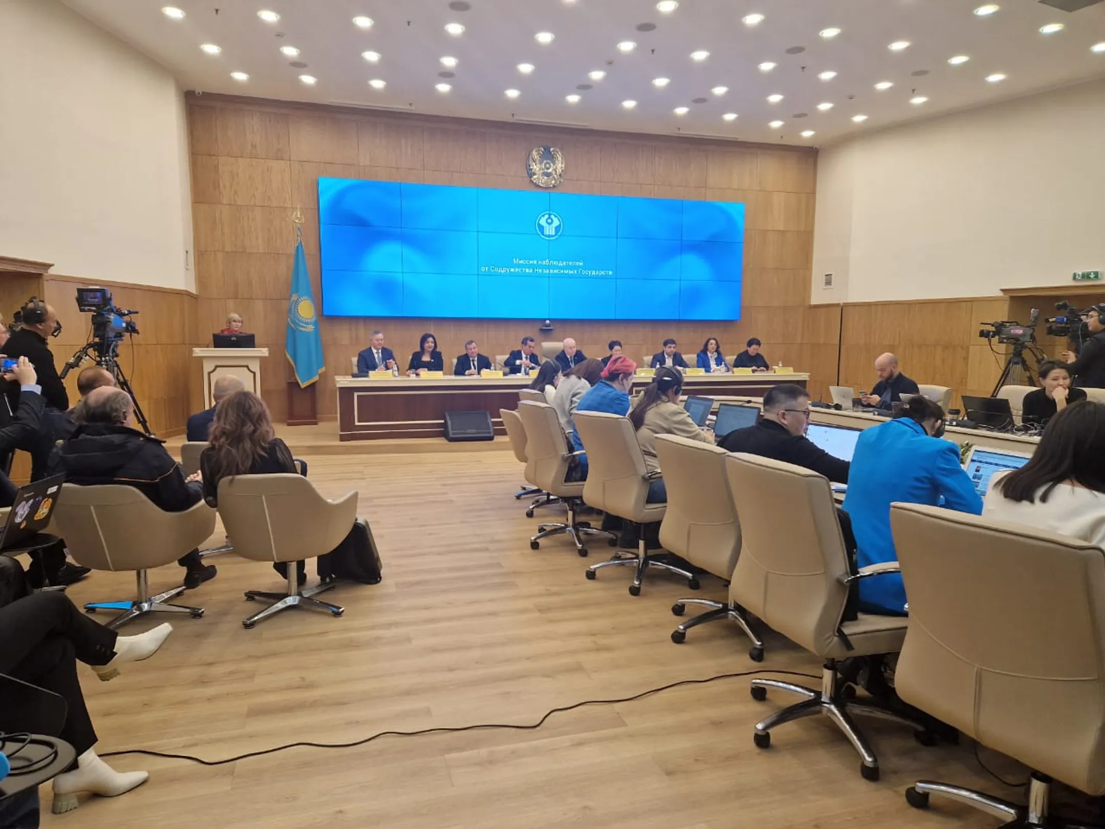 Наблюдатели от СНГ дали оценку избирательной кампании - Image Kapital.kz