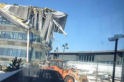 В МВД назвали причину обрушения конструкции на площадке ЭКСПО