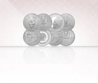 Капитал - С 14 марта в продажу поступят монеты MUHTAR ÁÝEZOV и AHMET BAITURSYNULY