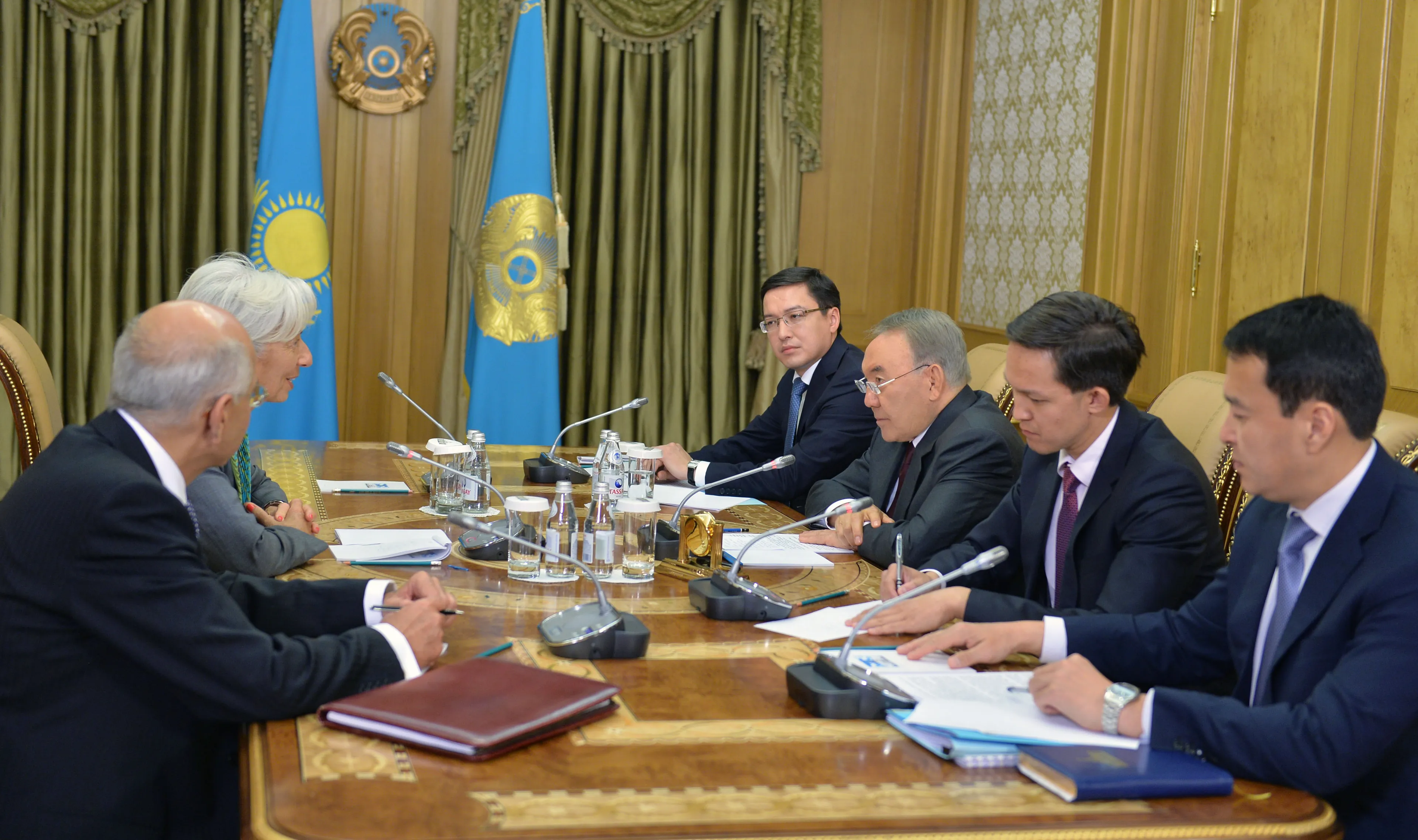 Капитал - Нурсултан Назарбаев встретился с Кристин Лагард