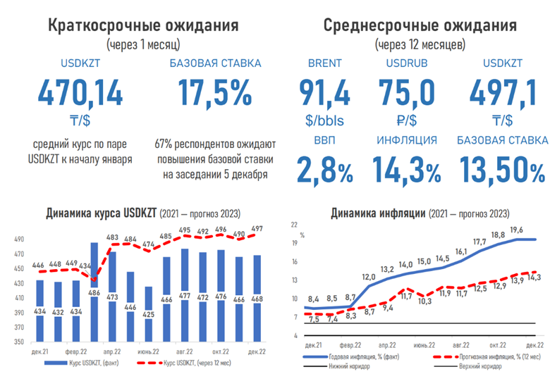 Весь следующий год инфляция останется двузначной - опрос АФК 1729919 - Kapital.kz 