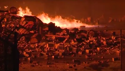 В Кентукки сгорело более 7 млн литров виски Jim Beam