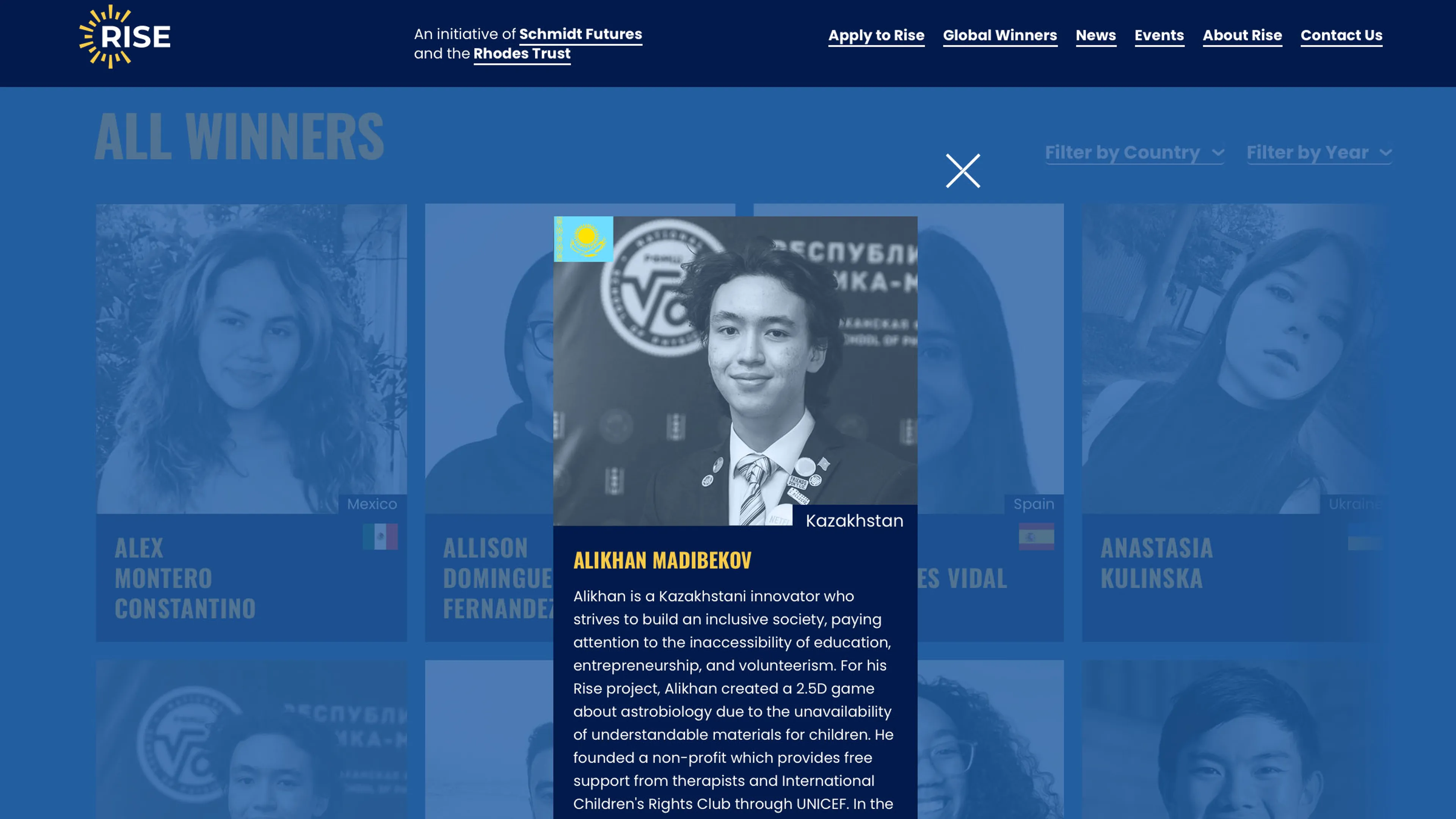 Капитал - В список 100 Rise Global Winner вошел участник стартап-конкурса из РК