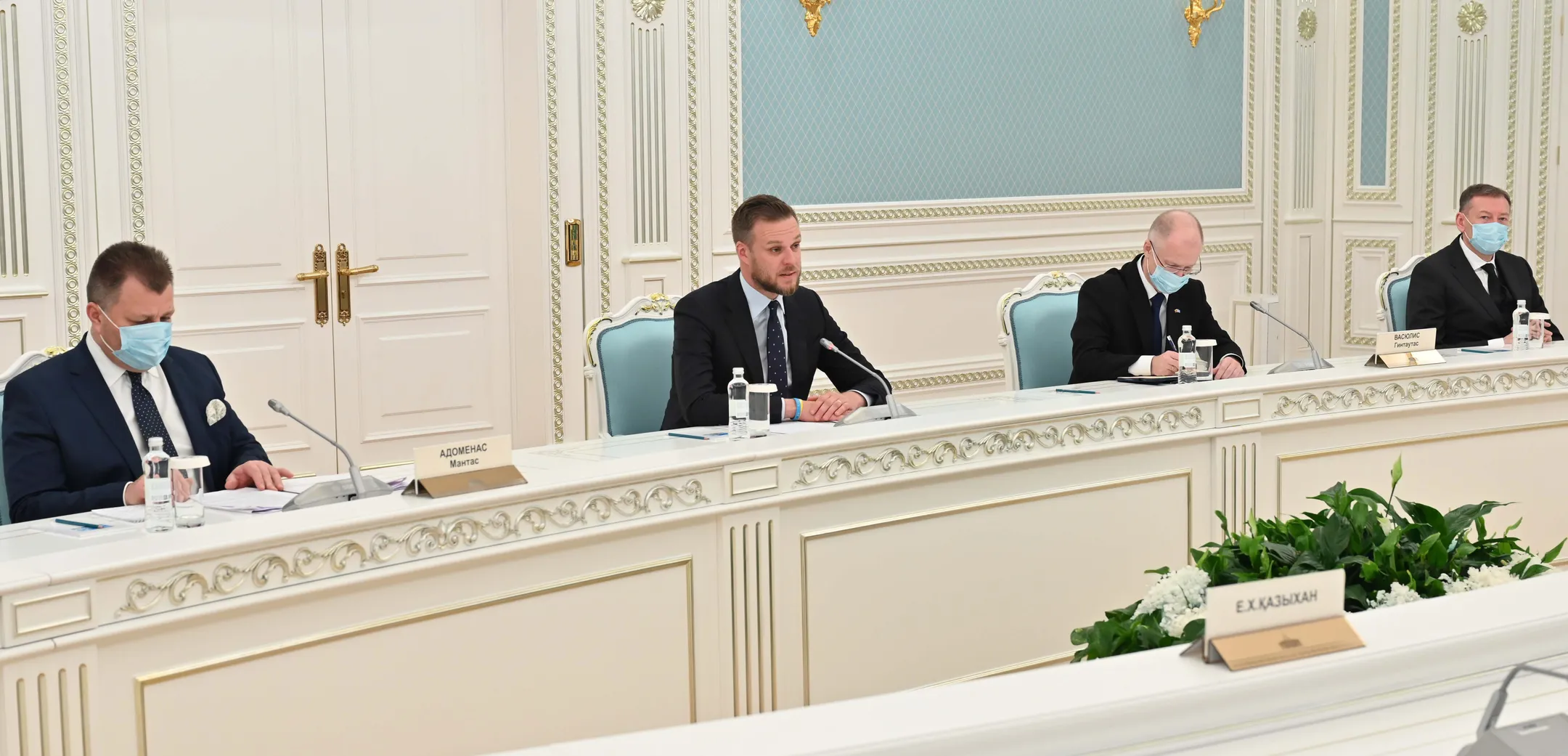 Президент принял министра иностранных дел Литвы - Image Kapital.kz