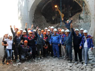 Капитал - В Алматы соединили тоннели станций метро Сайран и Москва