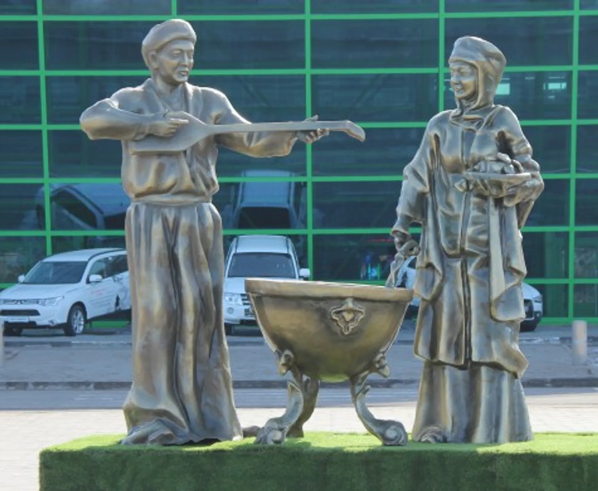 Капитал - Более 100 малых архитектурных форм украсили улицы Астаны