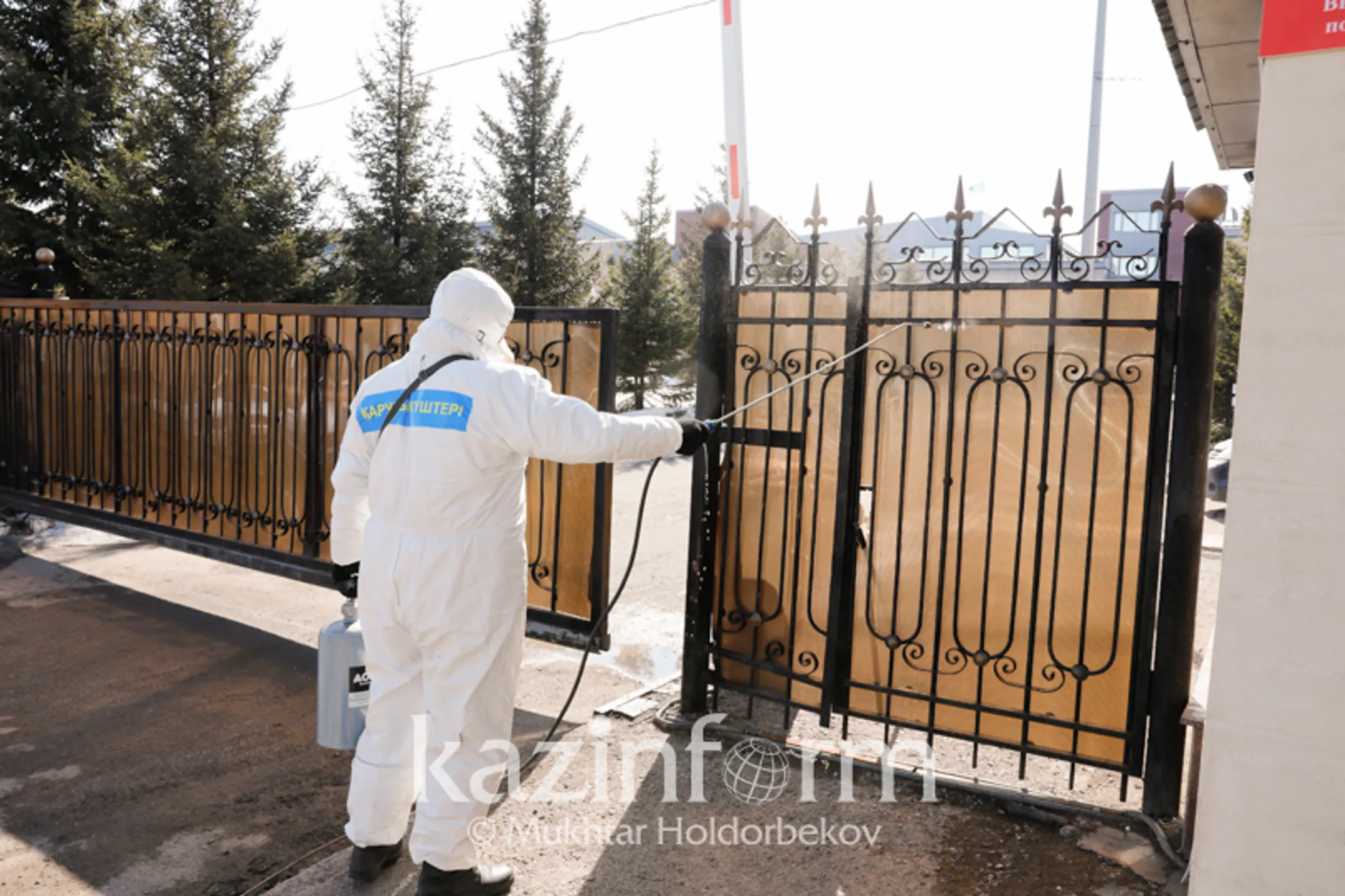 Как проводятся дезинфекционные работы в районах Нур-Султана - Image Kapital.kz