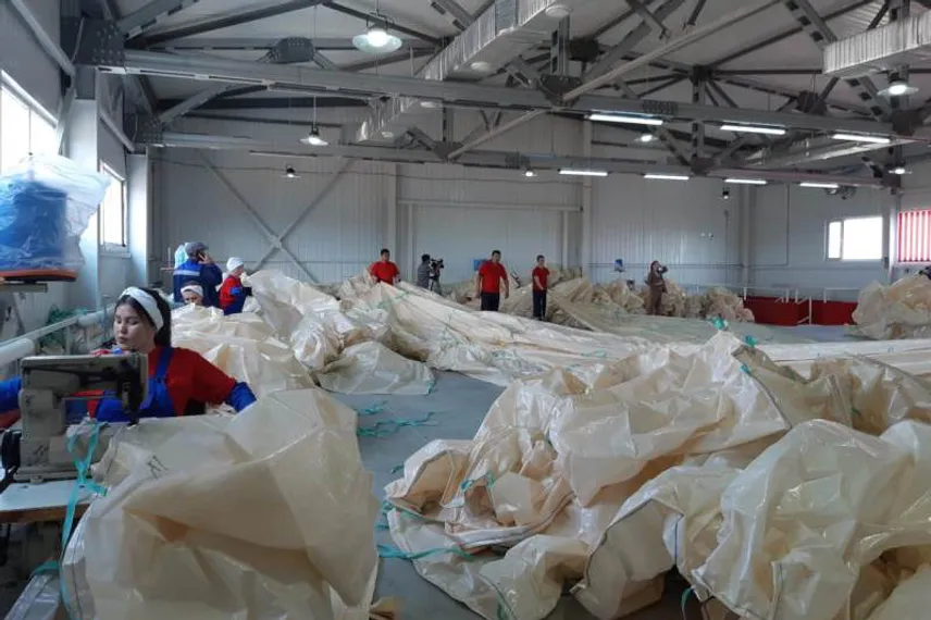 Капитал - Завод по производству мягких контейнеров запустили в Актобе