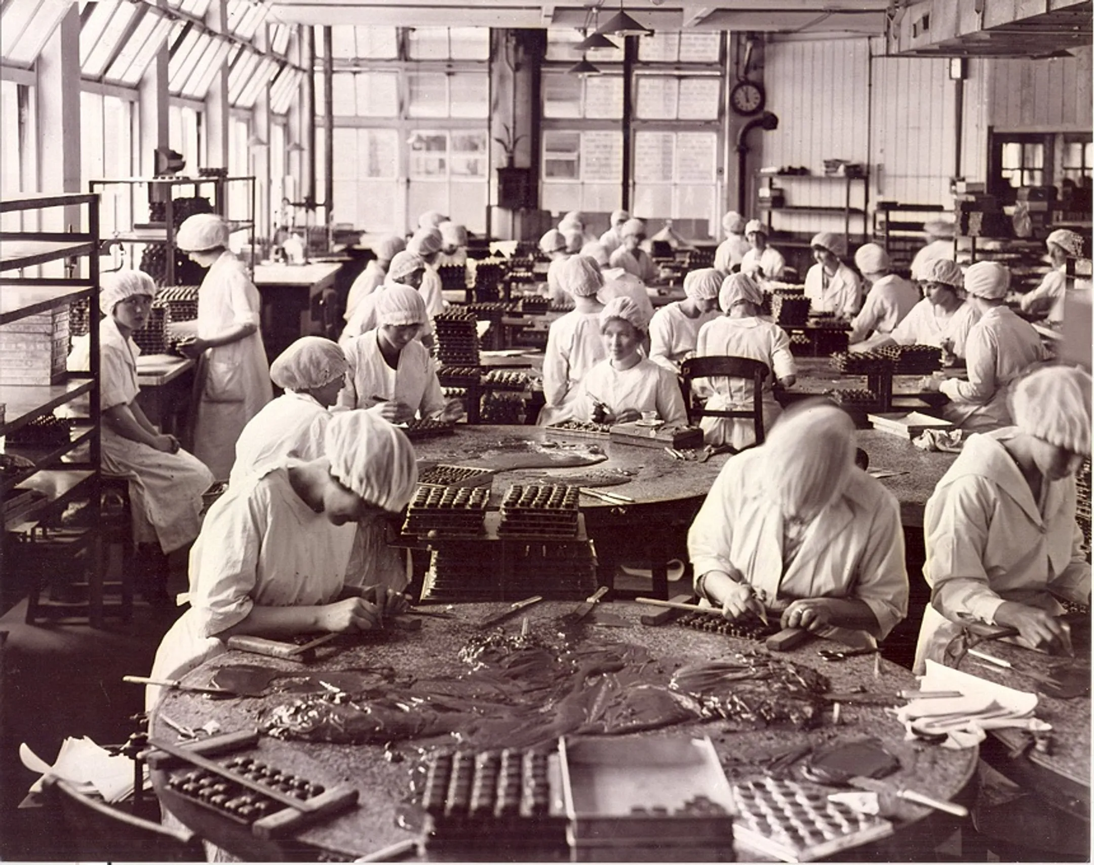 Шоколадная фабрика Cadbury в Бирмингеме