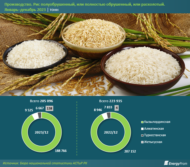 В какие страны  Казахстан экспортирует рис 2749585 - Kapital.kz 