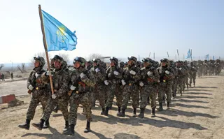 Капитал - На военной базе Отар готовятся к боевому параду