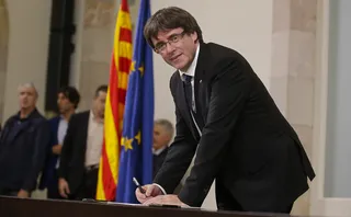 Капитал - Власти Каталонии подписали декларацию о независимости