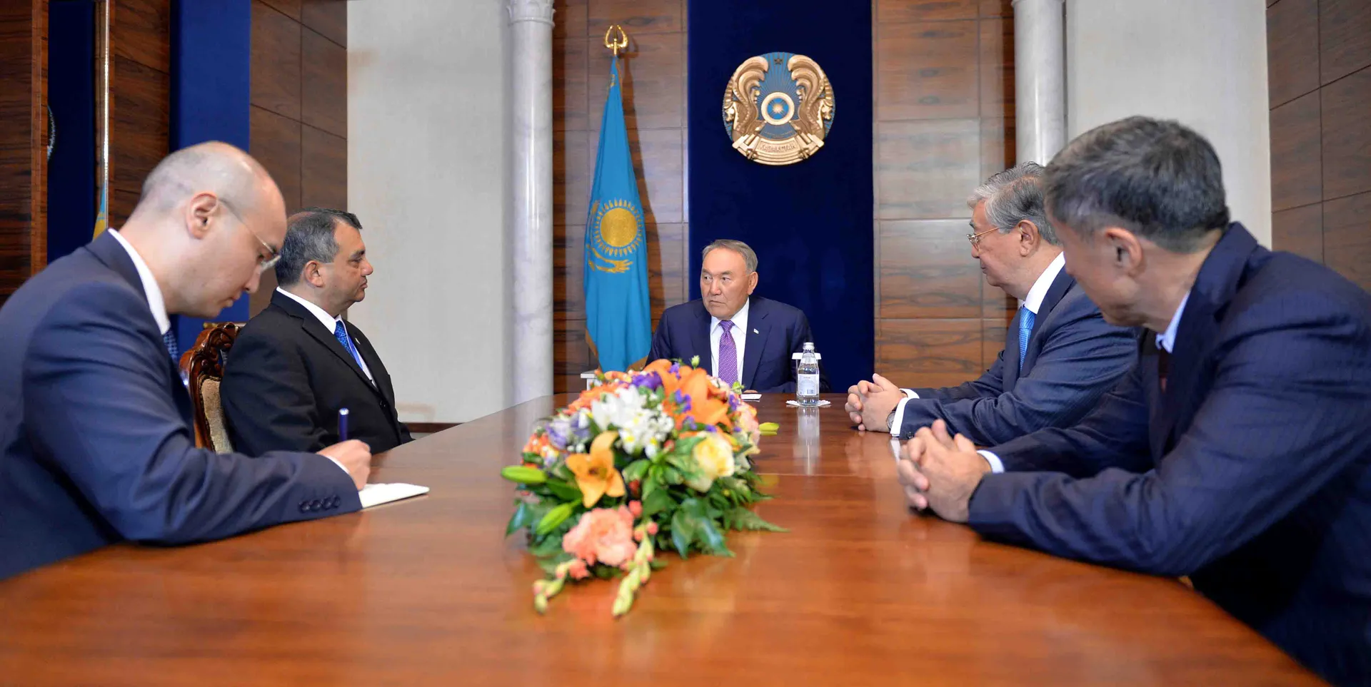 Капитал - Глава РК провел встречу с председателем Межпарламентского союза