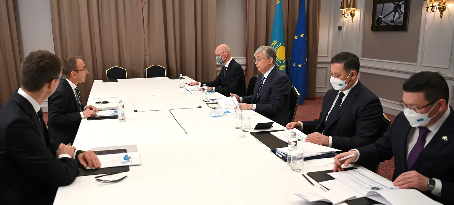 Касым-Жомарт Токаев провел ряд встреч с руководителями европейских компаний - фото kapital.kz