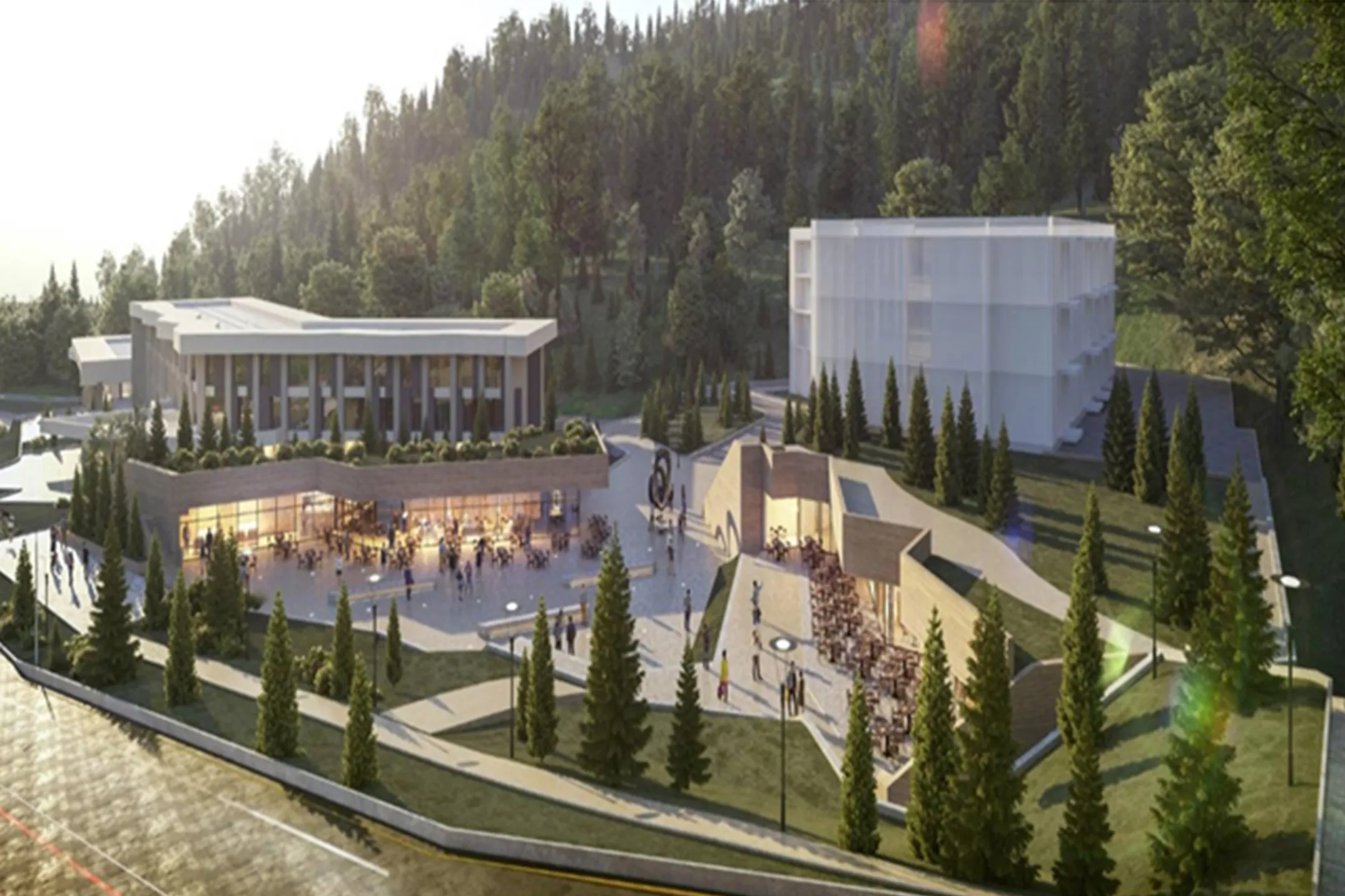 Проект гостиничного комплекса Medeu Resort