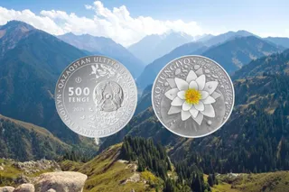 Капитал - Нацбанк выпустил коллекционные монеты с кувшинкой