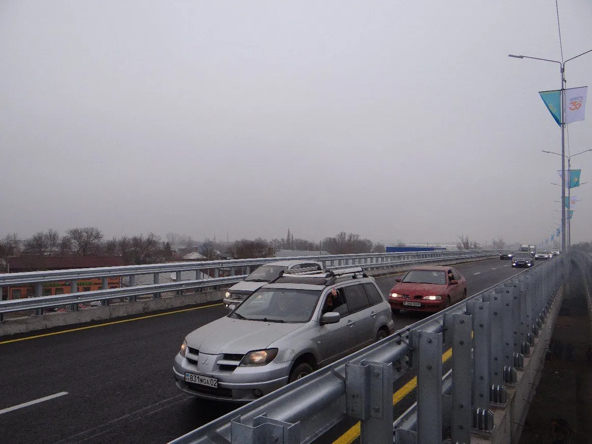 В Алматы открыли развязку возле рынка Алтын Орда - фото kapital.kz