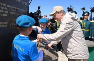 Капитал - Президент открыл республиканский сбор молодежи «Айбын»