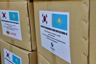 Капитал - Южная Корея передала очередную гуманитарную помощь Казахстану