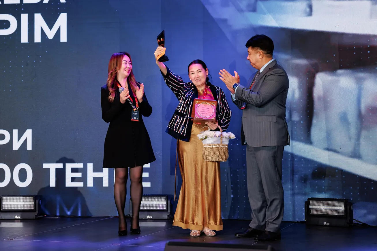 На фото:&nbsp;Айгерим Есенбаева из Кызылорды, победившая в номинации гран-при