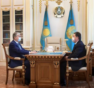 Капитал - Касым-Жомарт Токаев заслушал отчет Аскара Мамина
