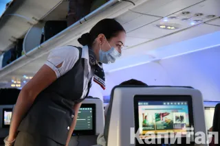 Капитал - Самолет Air Astana вернулся в аэропорт Шымкента из-за неполадок двигателя