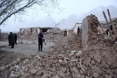 В Китае в результате землетрясения погибли восемь человек