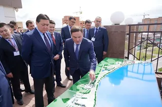Капитал - Аскар Мамин посетил Акмолинскую область