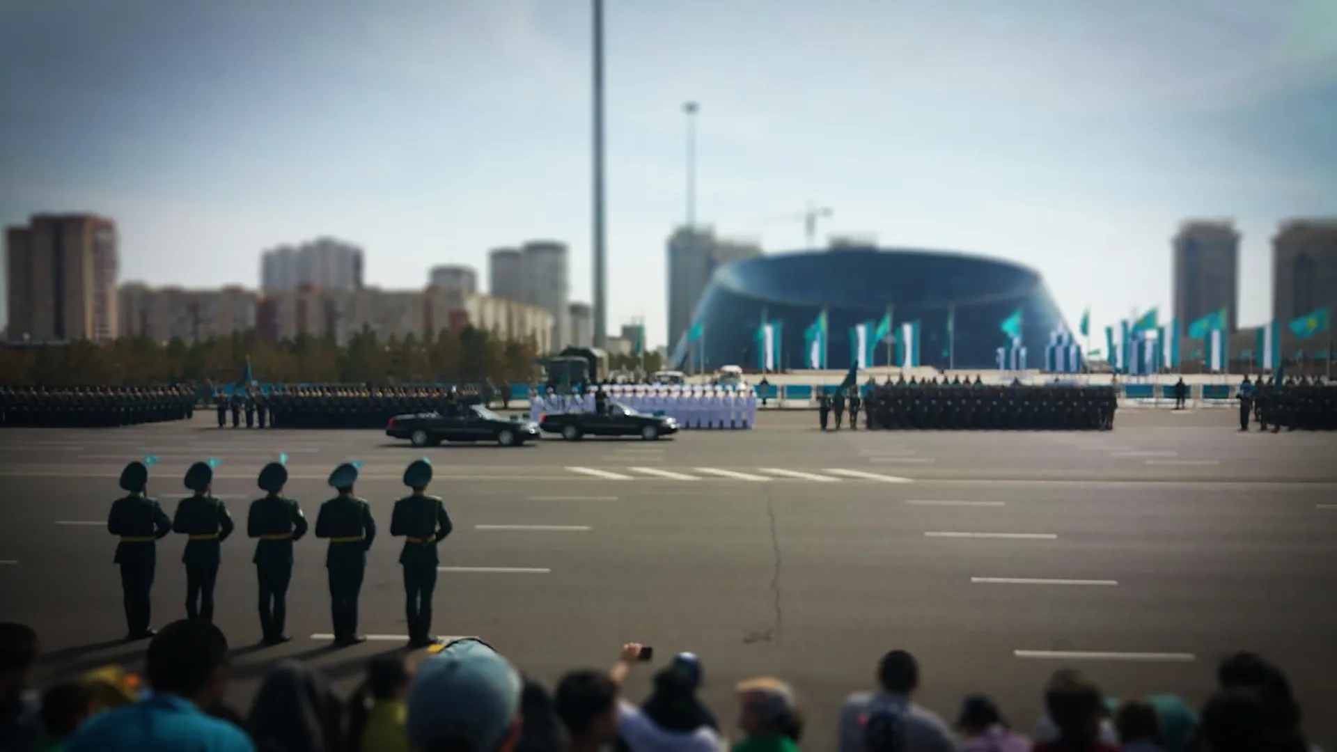 Капитал - В Астане состоялась генеральная репетиция парада