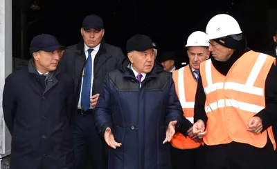 Нурсултан Назарбаев посетил Актюбинскую область